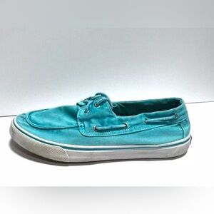 Sperry Mens Bahama II Slip On Boat Shoe Blue Size 12 M